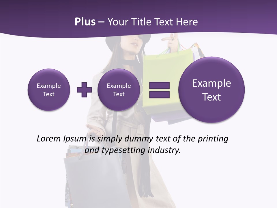Happiness Clothing Shop PowerPoint Template