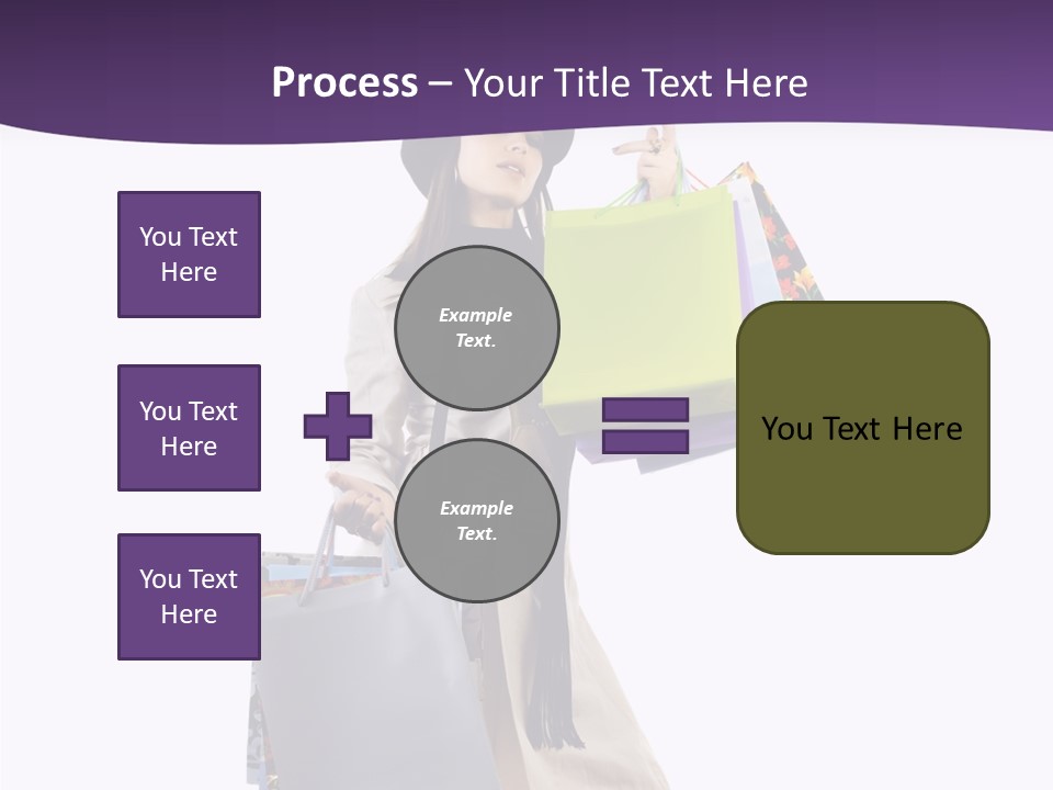 Happiness Clothing Shop PowerPoint Template