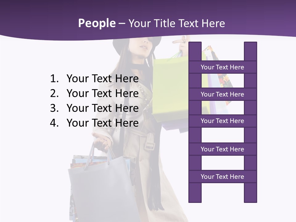 Happiness Clothing Shop PowerPoint Template