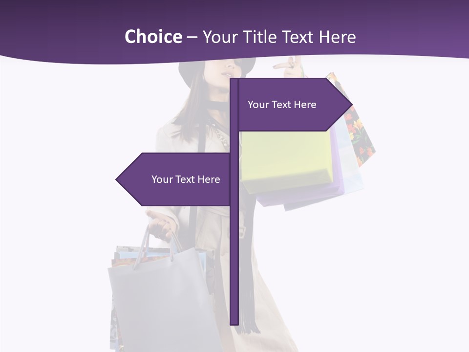 Happiness Clothing Shop PowerPoint Template