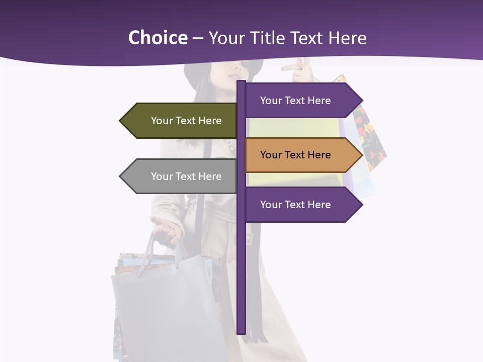 Happiness Clothing Shop PowerPoint Template