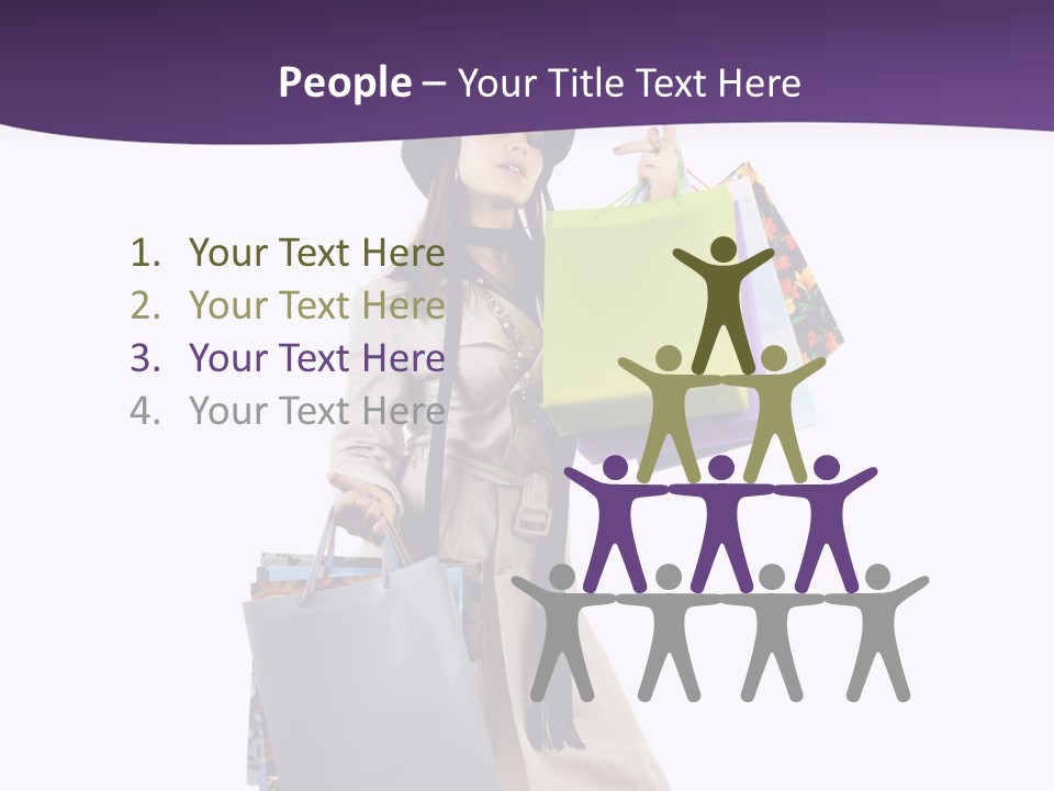 Happiness Clothing Shop PowerPoint Template