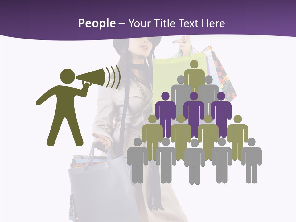 Happiness Clothing Shop PowerPoint Template