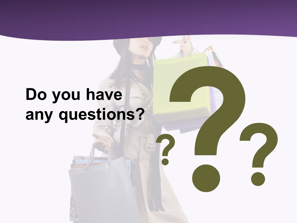 Happiness Clothing Shop PowerPoint Template