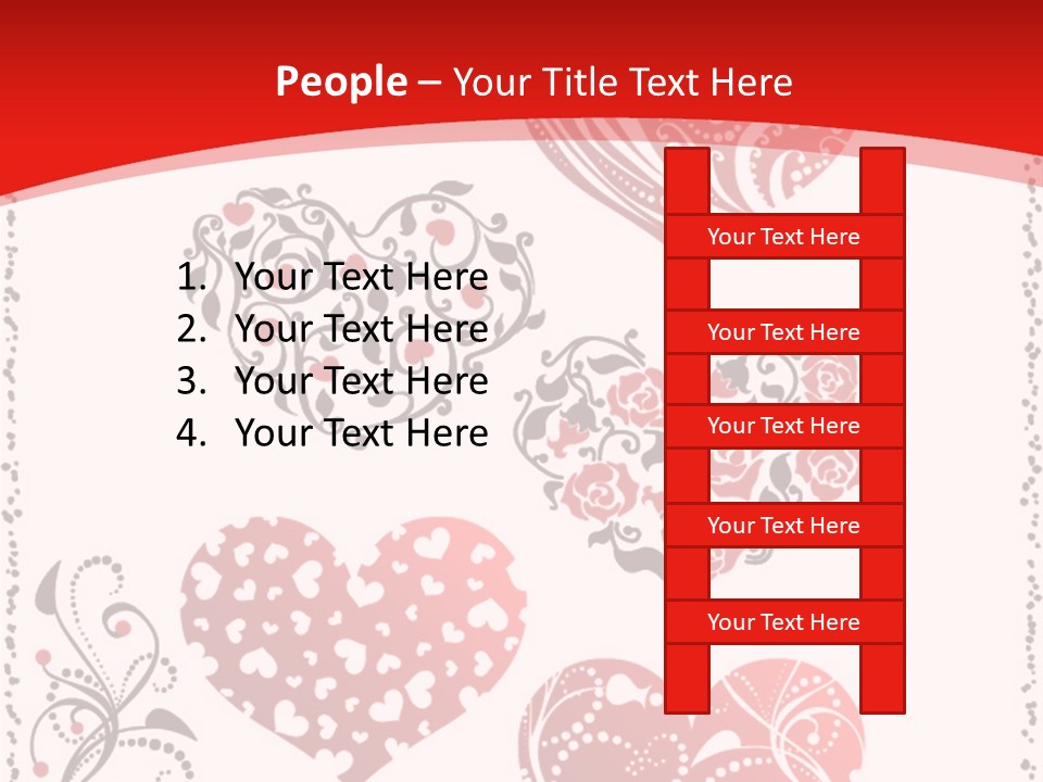 Human Group Toon PowerPoint Template