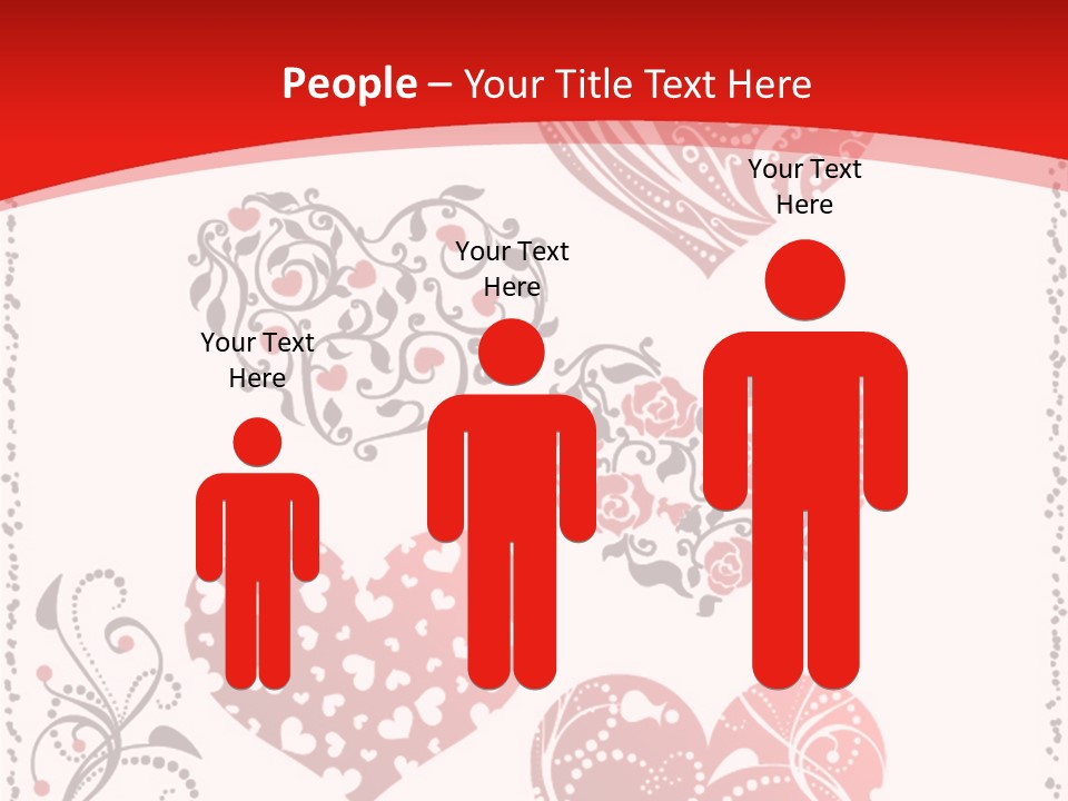 Human Group Toon PowerPoint Template