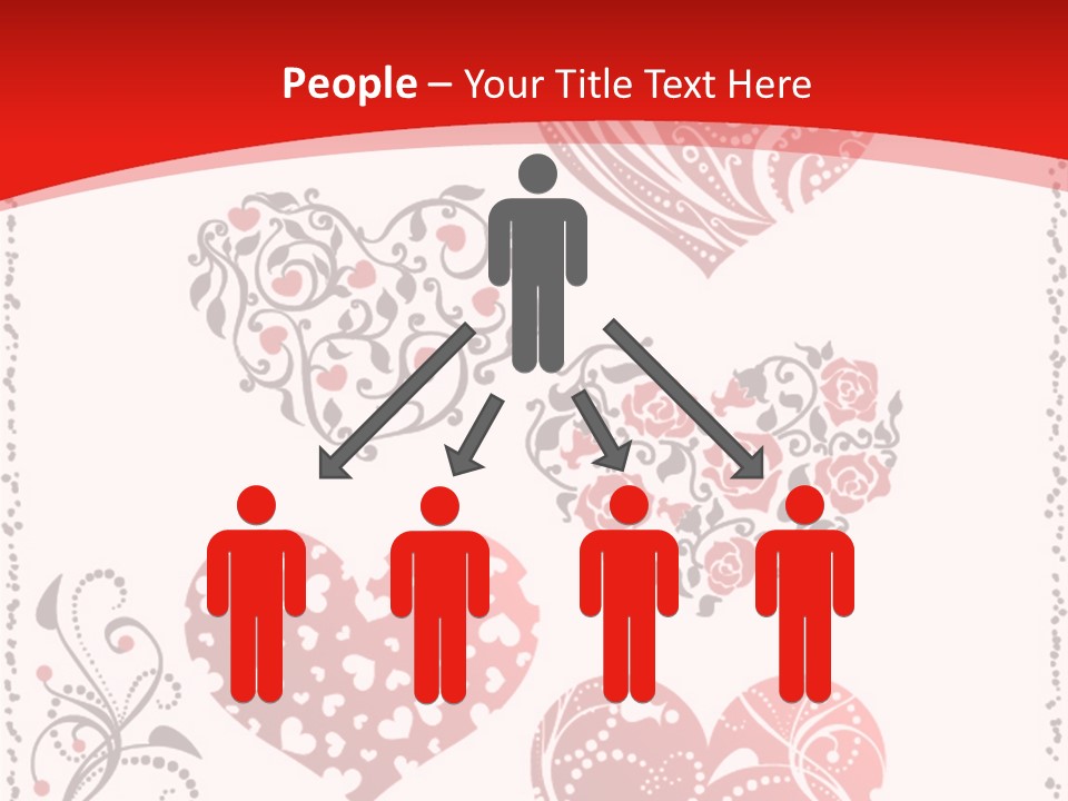 Human Group Toon PowerPoint Template