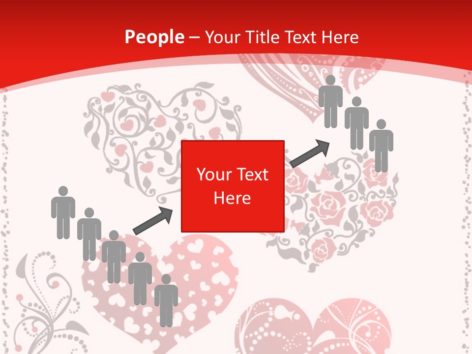 Human Group Toon PowerPoint Template