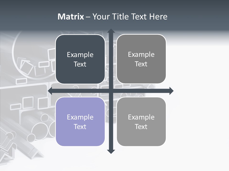 Pipe Aluminum Long PowerPoint Template
