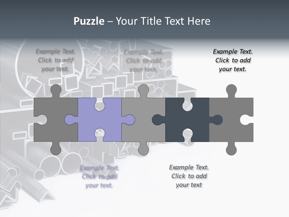 Pipe Aluminum Long PowerPoint Template