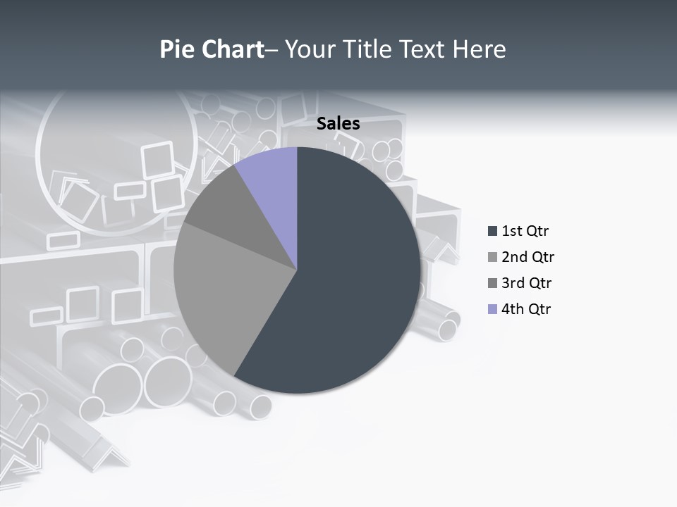 Pipe Aluminum Long PowerPoint Template