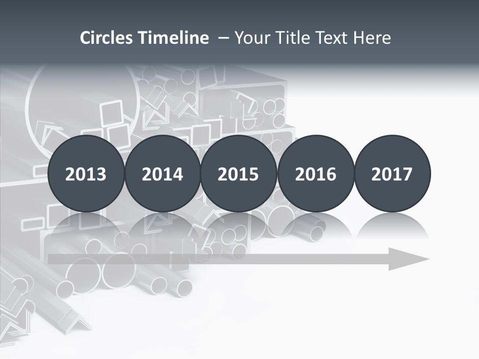 Pipe Aluminum Long PowerPoint Template