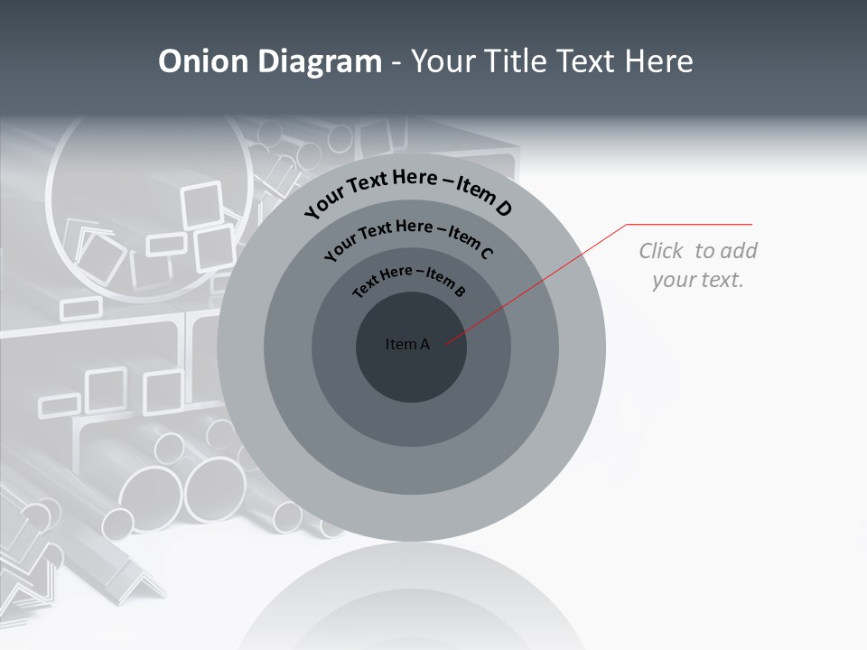 Pipe Aluminum Long PowerPoint Template