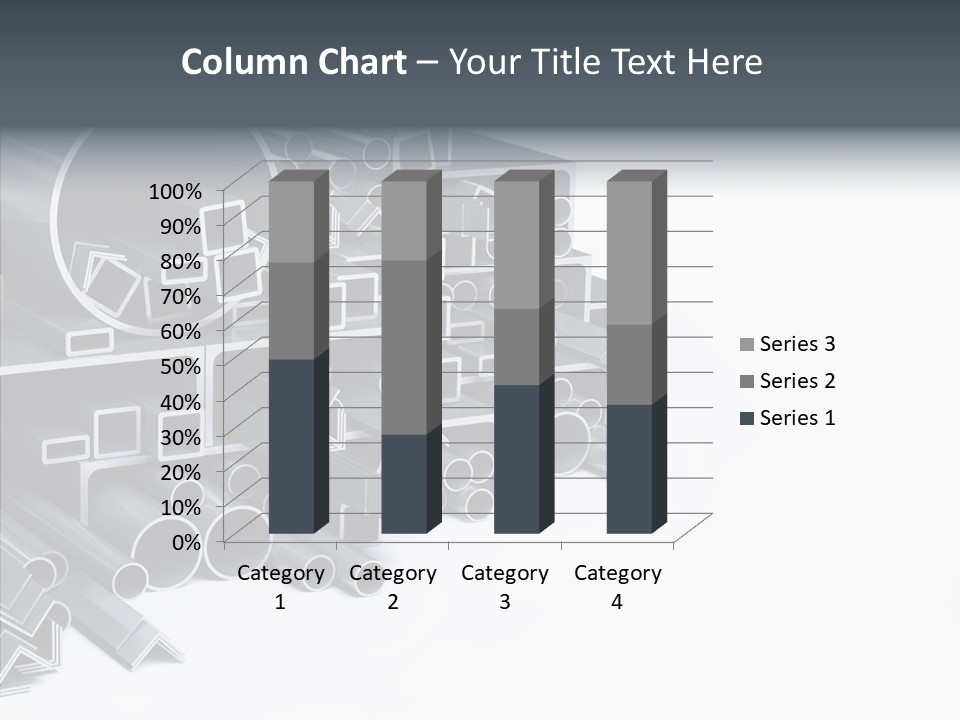 Pipe Aluminum Long PowerPoint Template