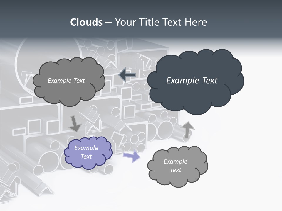 Pipe Aluminum Long PowerPoint Template