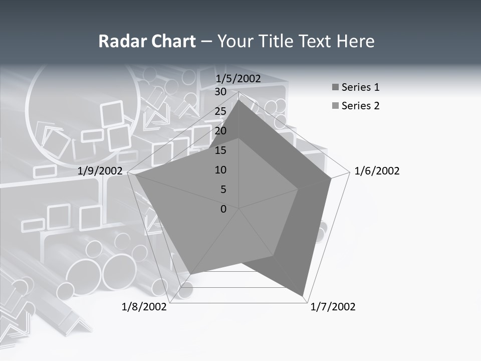 Pipe Aluminum Long PowerPoint Template