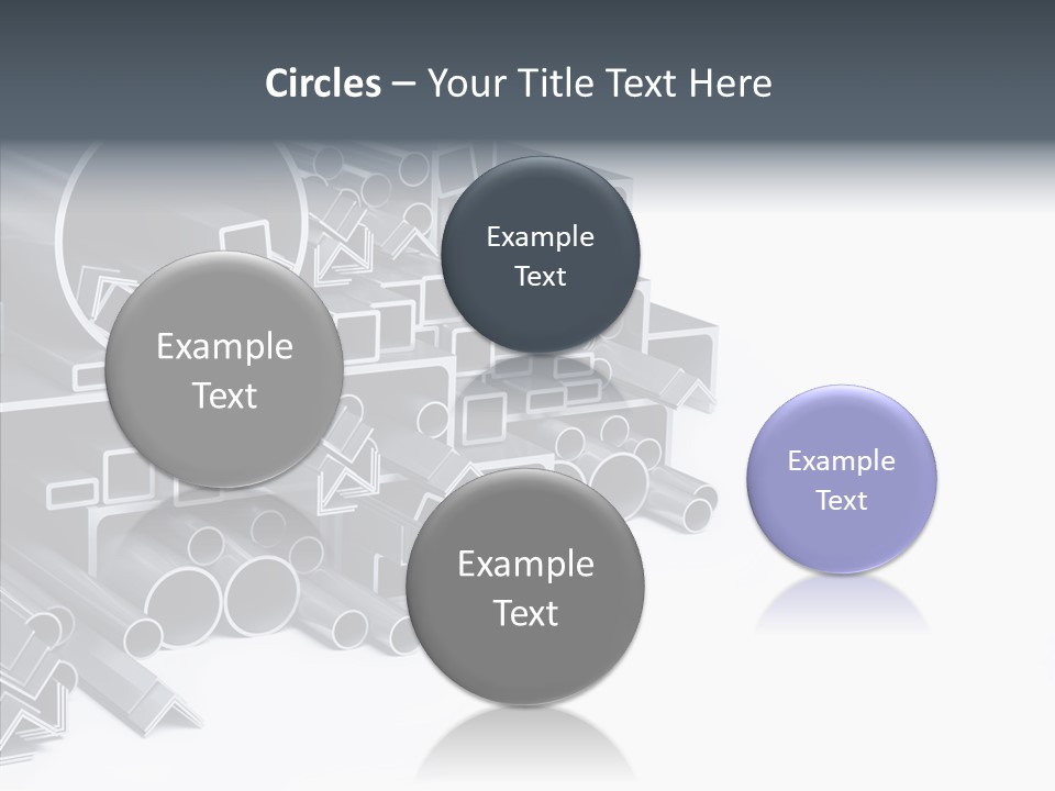 Pipe Aluminum Long PowerPoint Template
