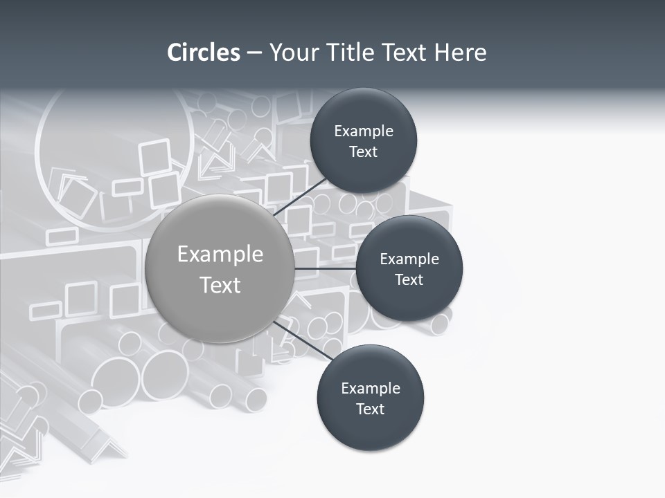 Pipe Aluminum Long PowerPoint Template