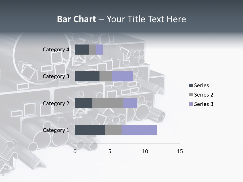 Pipe Aluminum Long PowerPoint Template