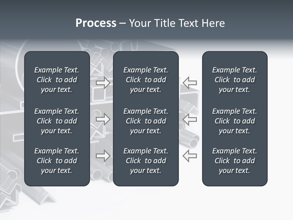 Pipe Aluminum Long PowerPoint Template