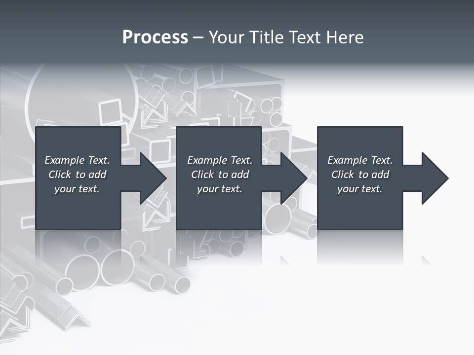 Pipe Aluminum Long PowerPoint Template