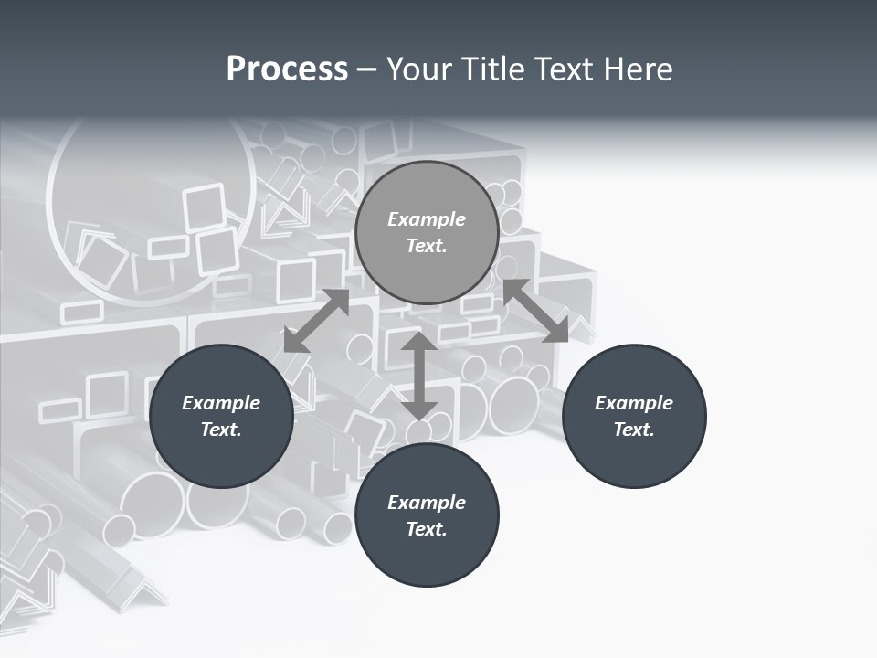 Pipe Aluminum Long PowerPoint Template