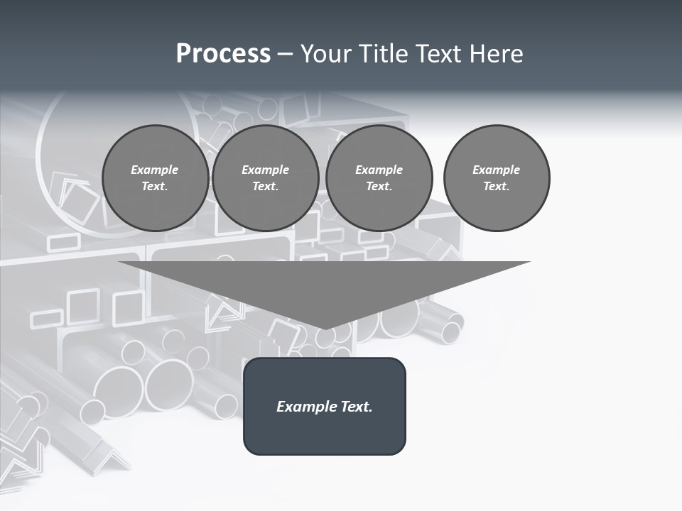 Pipe Aluminum Long PowerPoint Template