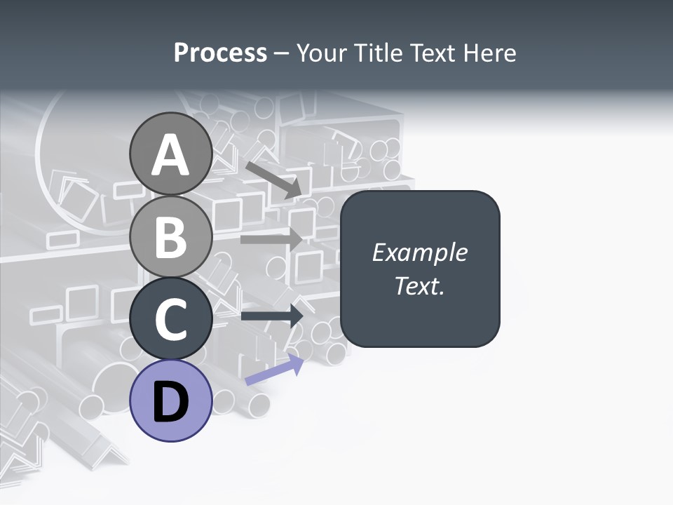 Pipe Aluminum Long PowerPoint Template
