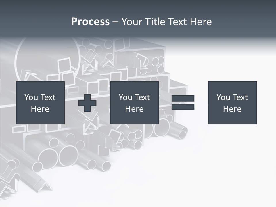 Pipe Aluminum Long PowerPoint Template