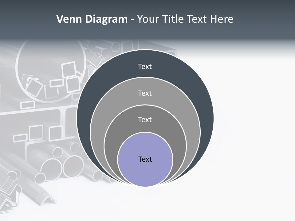 Pipe Aluminum Long PowerPoint Template