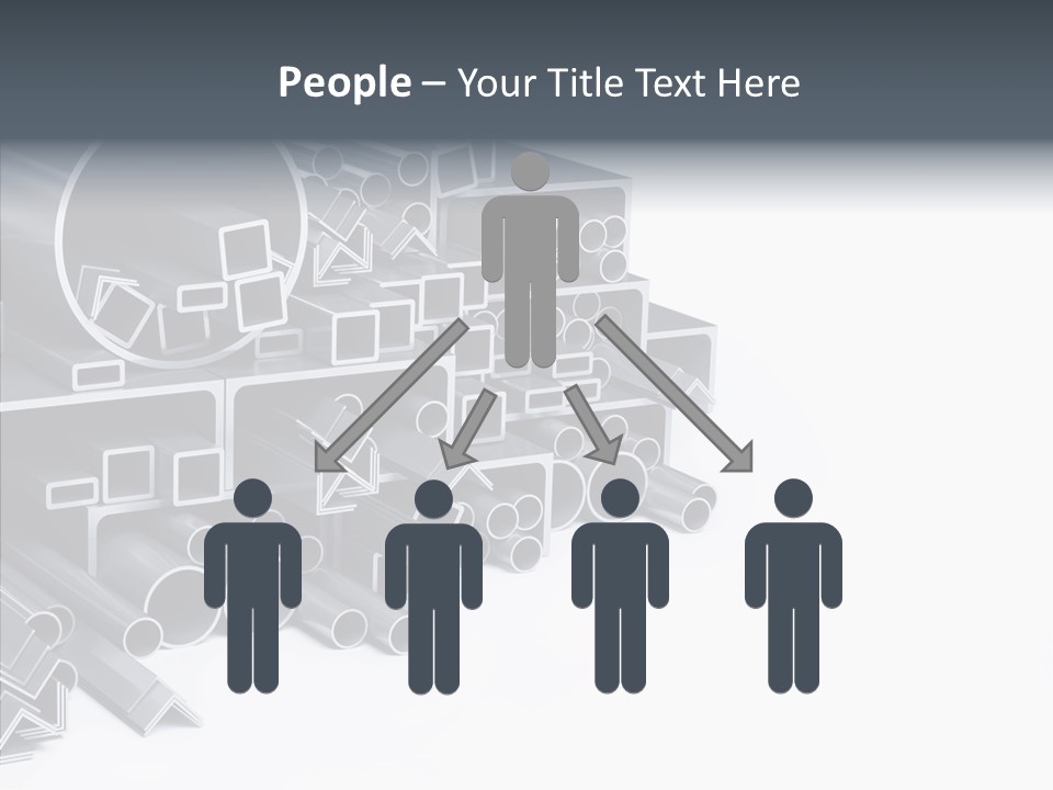 Pipe Aluminum Long PowerPoint Template