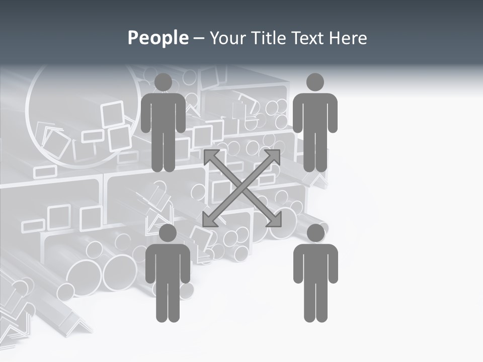 Pipe Aluminum Long PowerPoint Template