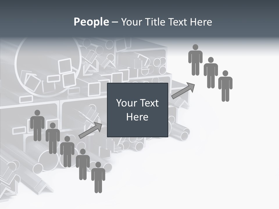 Pipe Aluminum Long PowerPoint Template