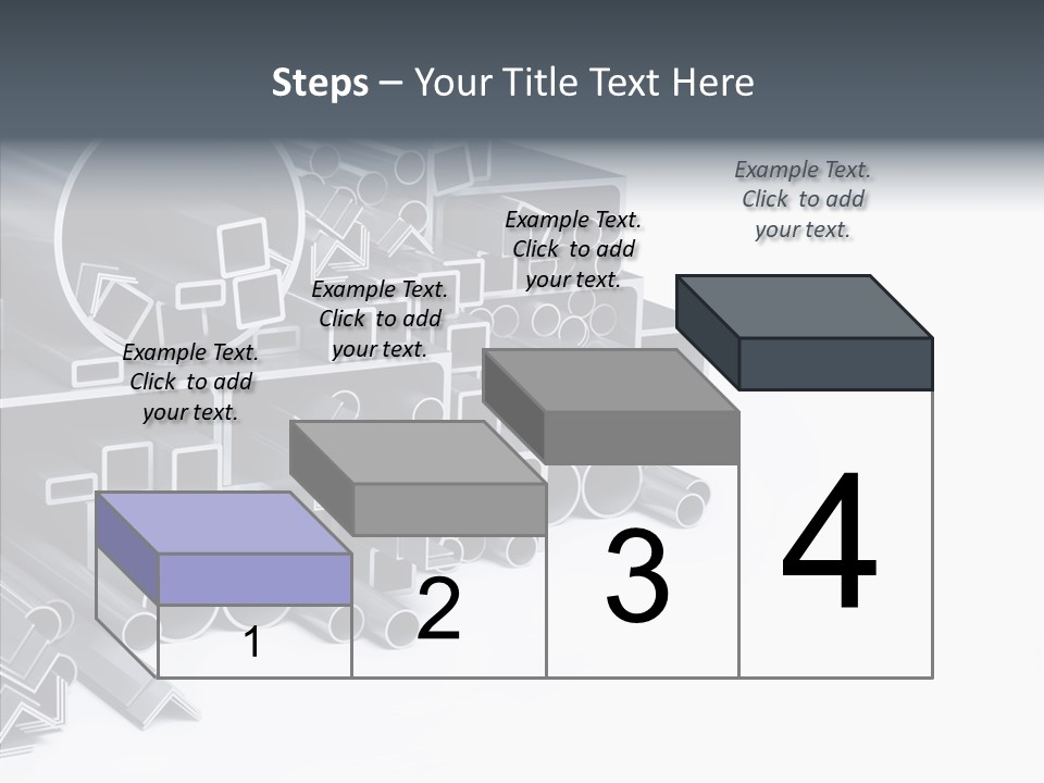 Pipe Aluminum Long PowerPoint Template
