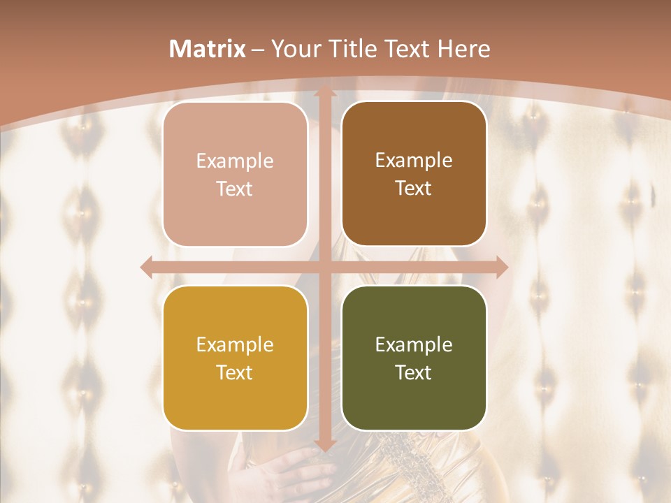 Erotica Body Couch PowerPoint Template