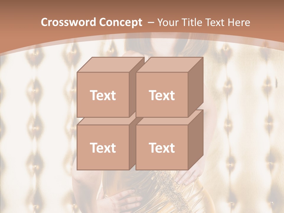 Erotica Body Couch PowerPoint Template