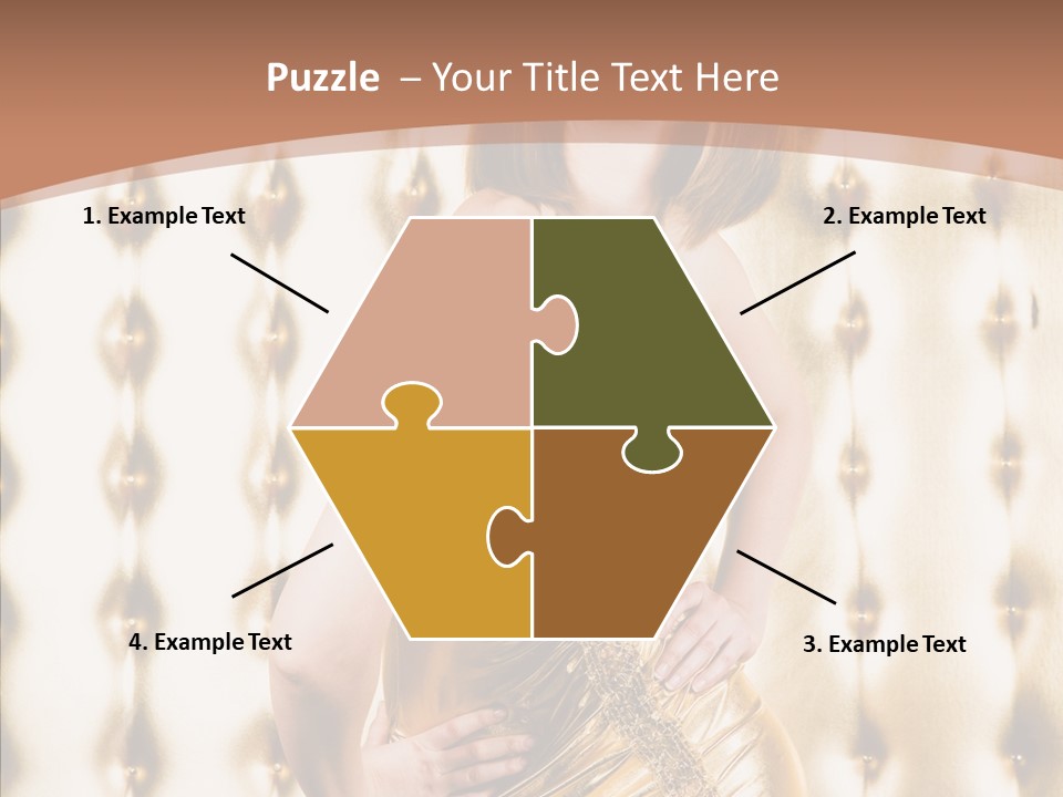 Erotica Body Couch PowerPoint Template