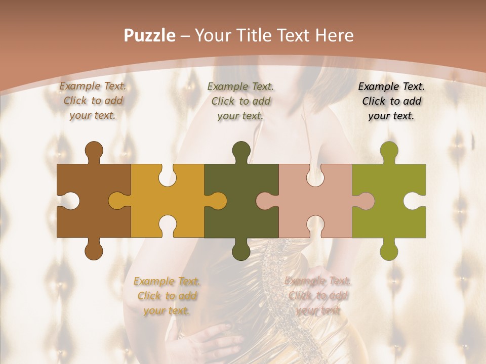 Erotica Body Couch PowerPoint Template