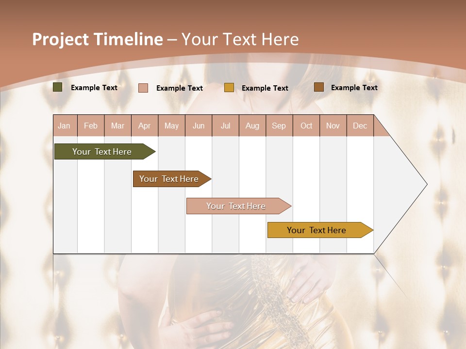 Erotica Body Couch PowerPoint Template