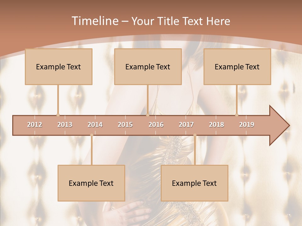 Erotica Body Couch PowerPoint Template