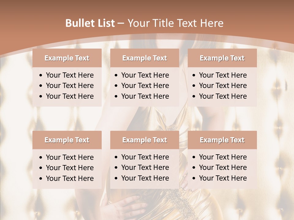 Erotica Body Couch PowerPoint Template