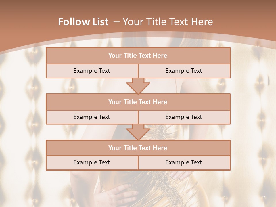 Erotica Body Couch PowerPoint Template