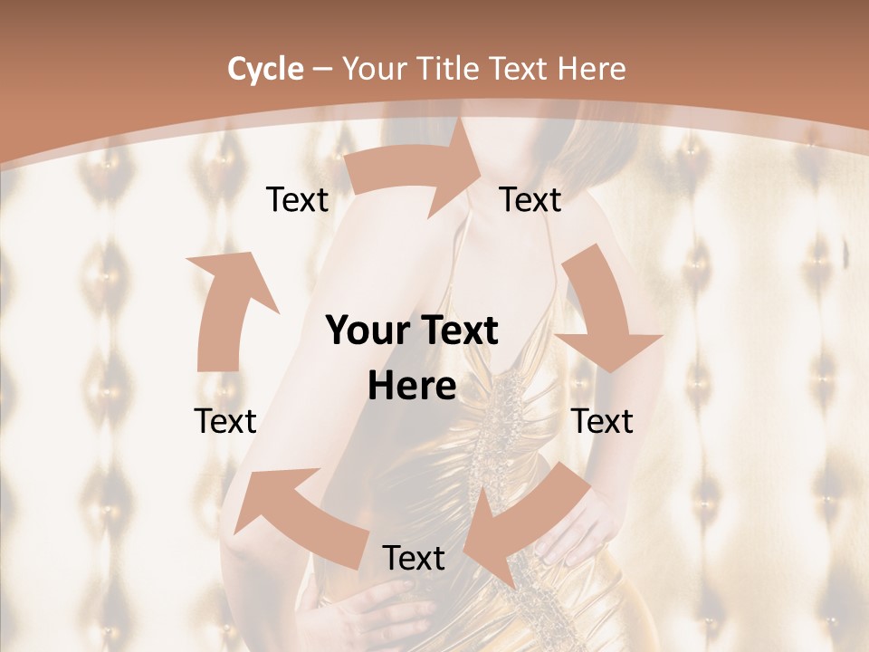 Erotica Body Couch PowerPoint Template