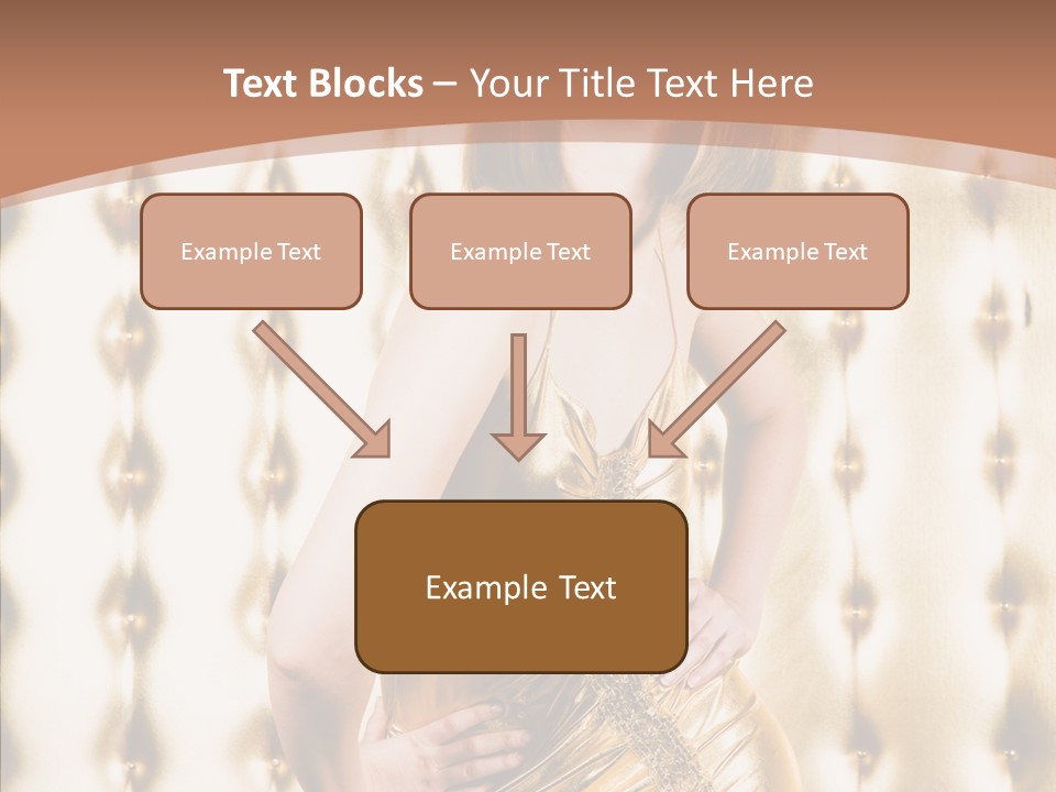 Erotica Body Couch PowerPoint Template