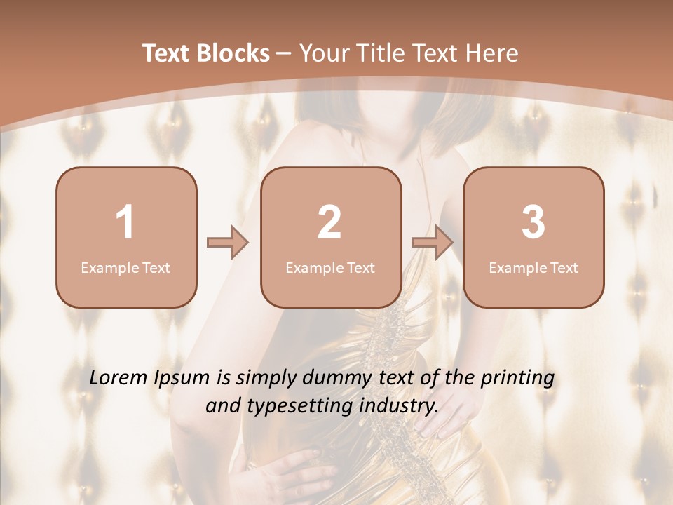 Erotica Body Couch PowerPoint Template