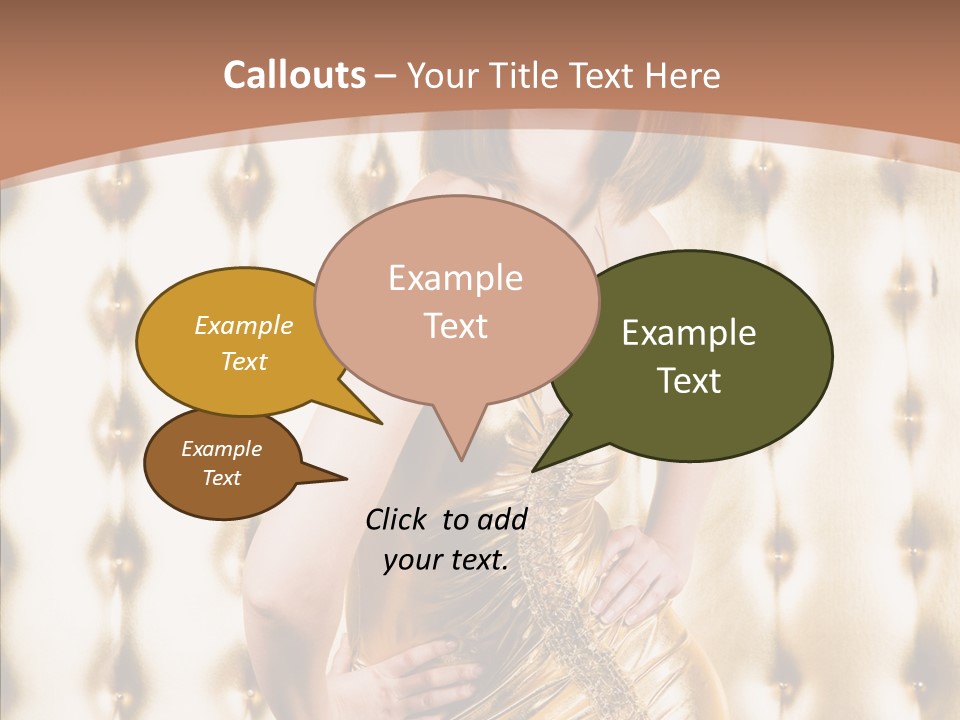 Erotica Body Couch PowerPoint Template