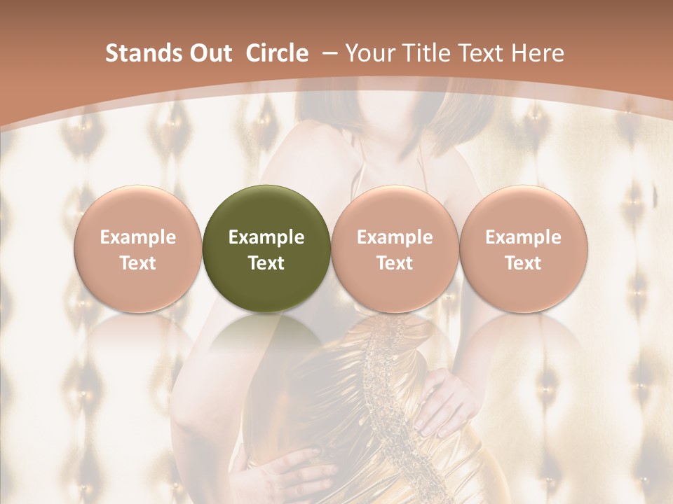 Erotica Body Couch PowerPoint Template