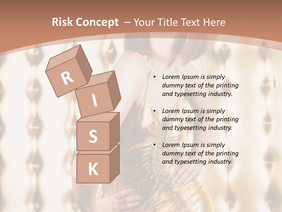 Erotica Body Couch PowerPoint Template