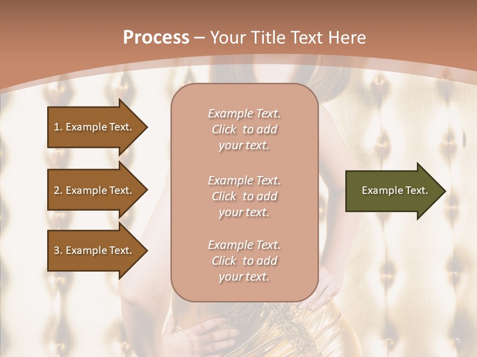 Erotica Body Couch PowerPoint Template