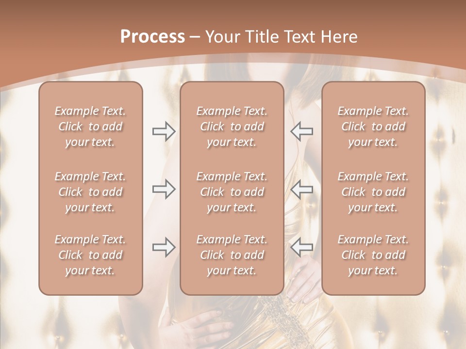 Erotica Body Couch PowerPoint Template